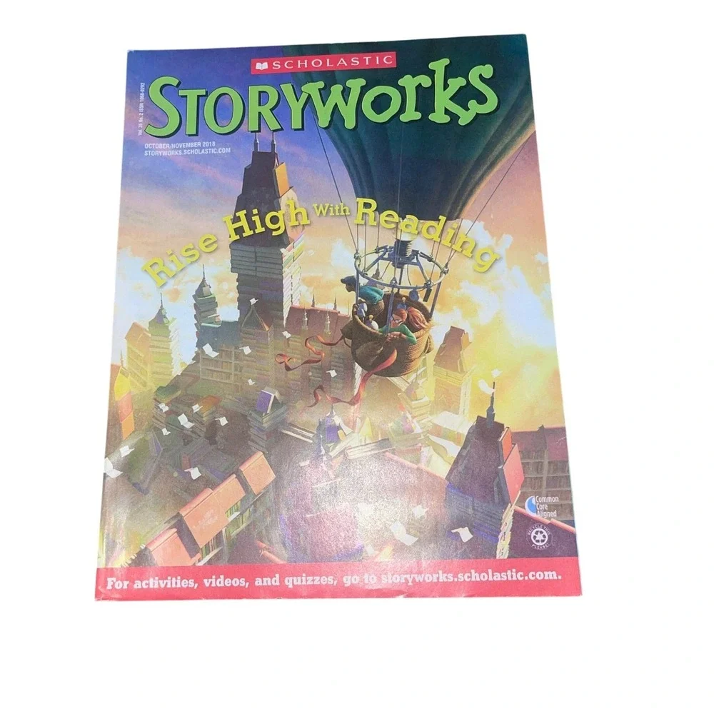 Scholastic Storyworks Complete Teaching Lesson Oct/Nov 2018 11 Student Magazines